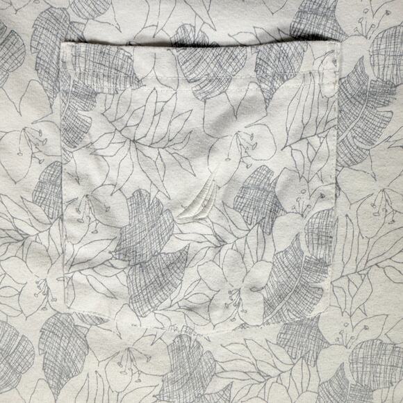 Nautica Mens Polo 2XL Floral Print Performance Wear Golf Athleisure Classic Fit - Picture 2 of 4